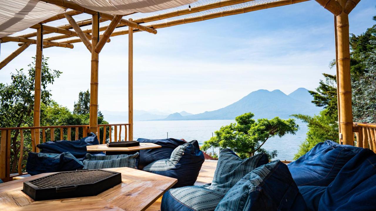 Eden Atitlan Aparthotel San Marcos La Laguna Exteriör bild